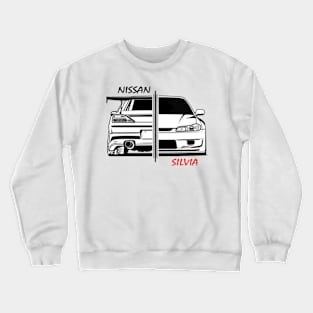 Nissasn Silvia S15, JDM Car Crewneck Sweatshirt